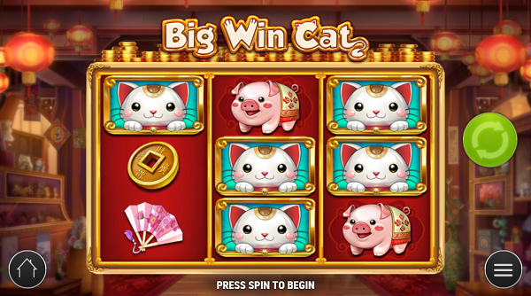Play'n GO-슬롯머신-Big Win Cat